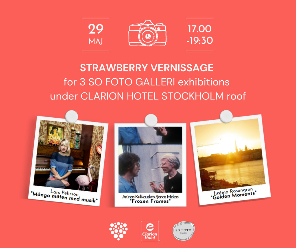 SO FOTO GALLERI presents 3 photography exhibitions in cooperation with CLARION HOTEL STOCKHOLM!