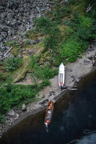 Norway Alta Canyon Canoes Reunion