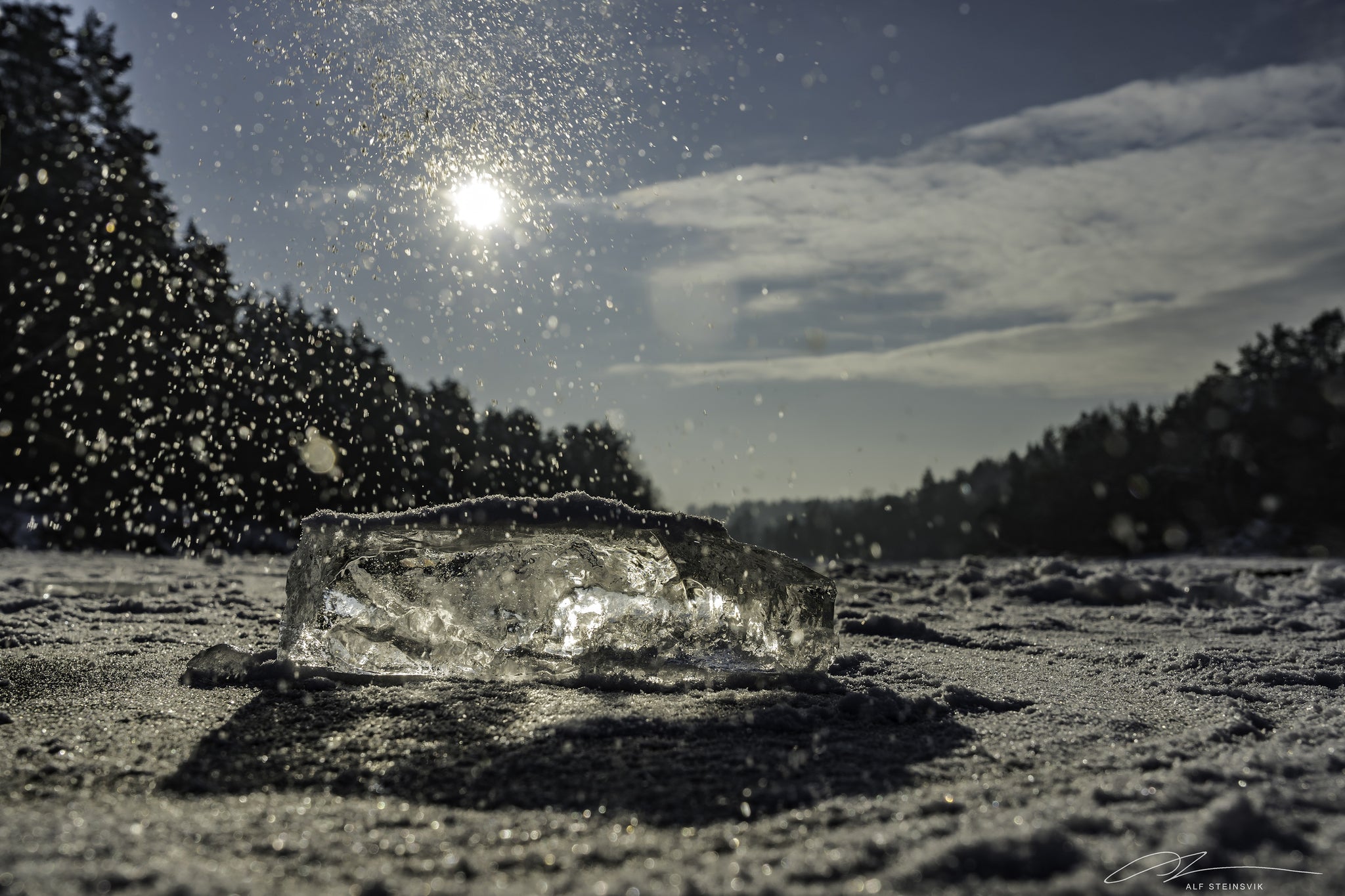 Norway  Alta Canyon Under heat