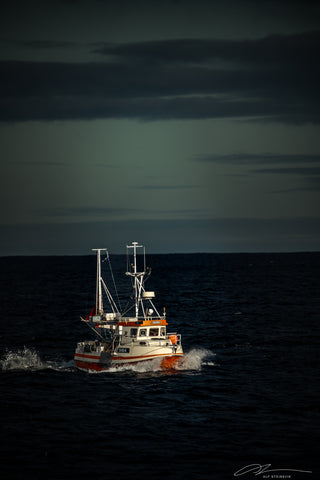 Norway Andenes Fishing boat And Mariner