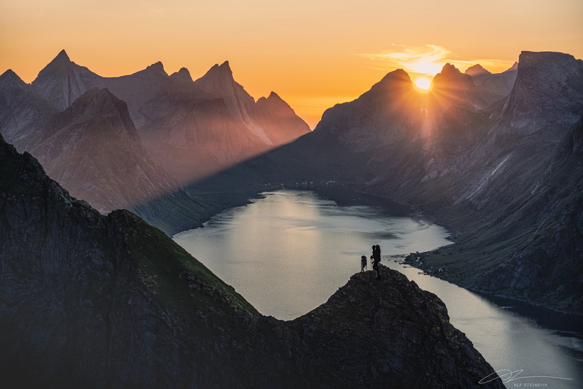 Norway Lofoten Mountain awe