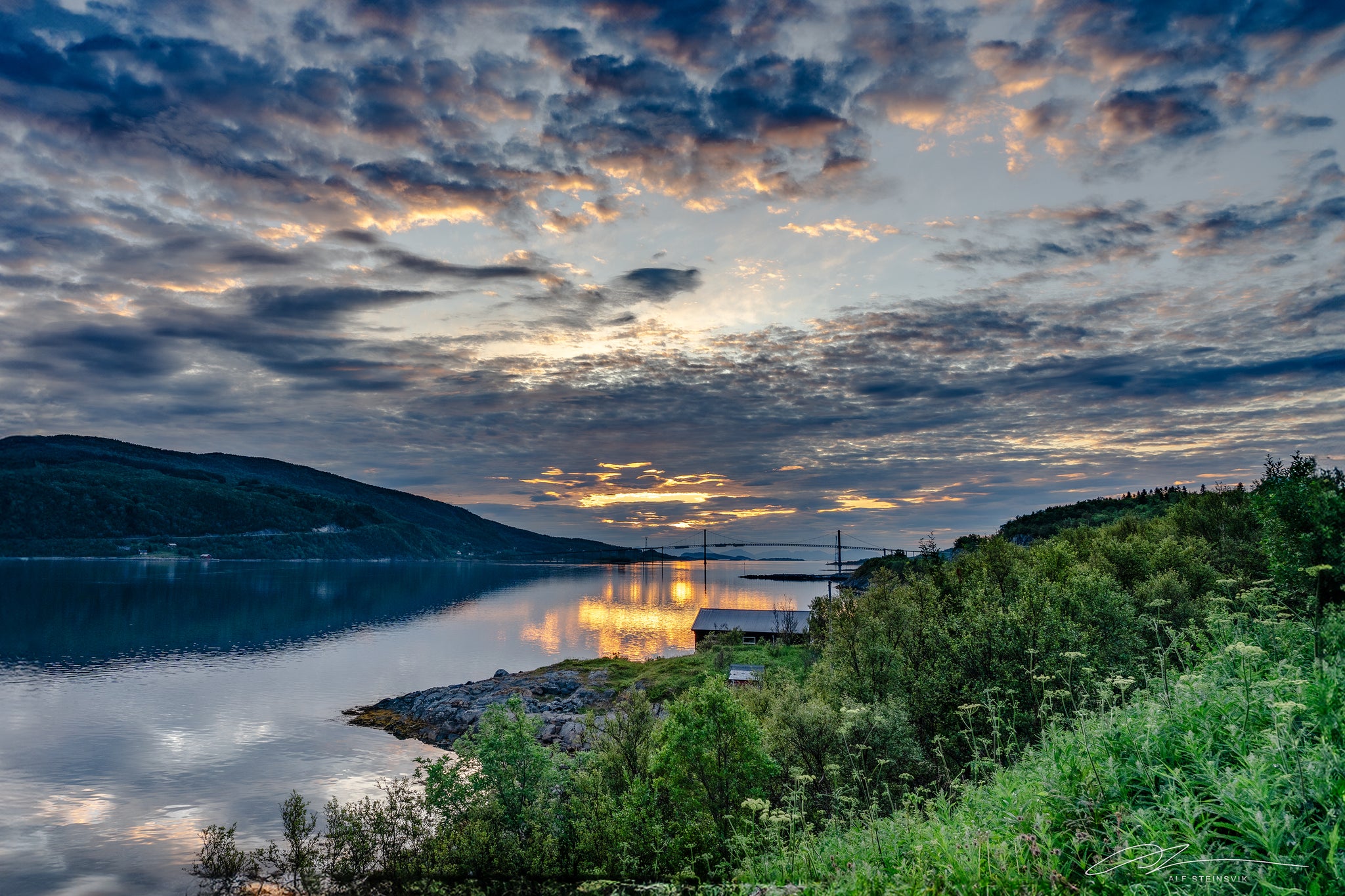 Norway Evenskjer Tjelsundbrua