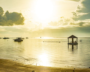 Morning on the Pier in Bali 1((50x40)