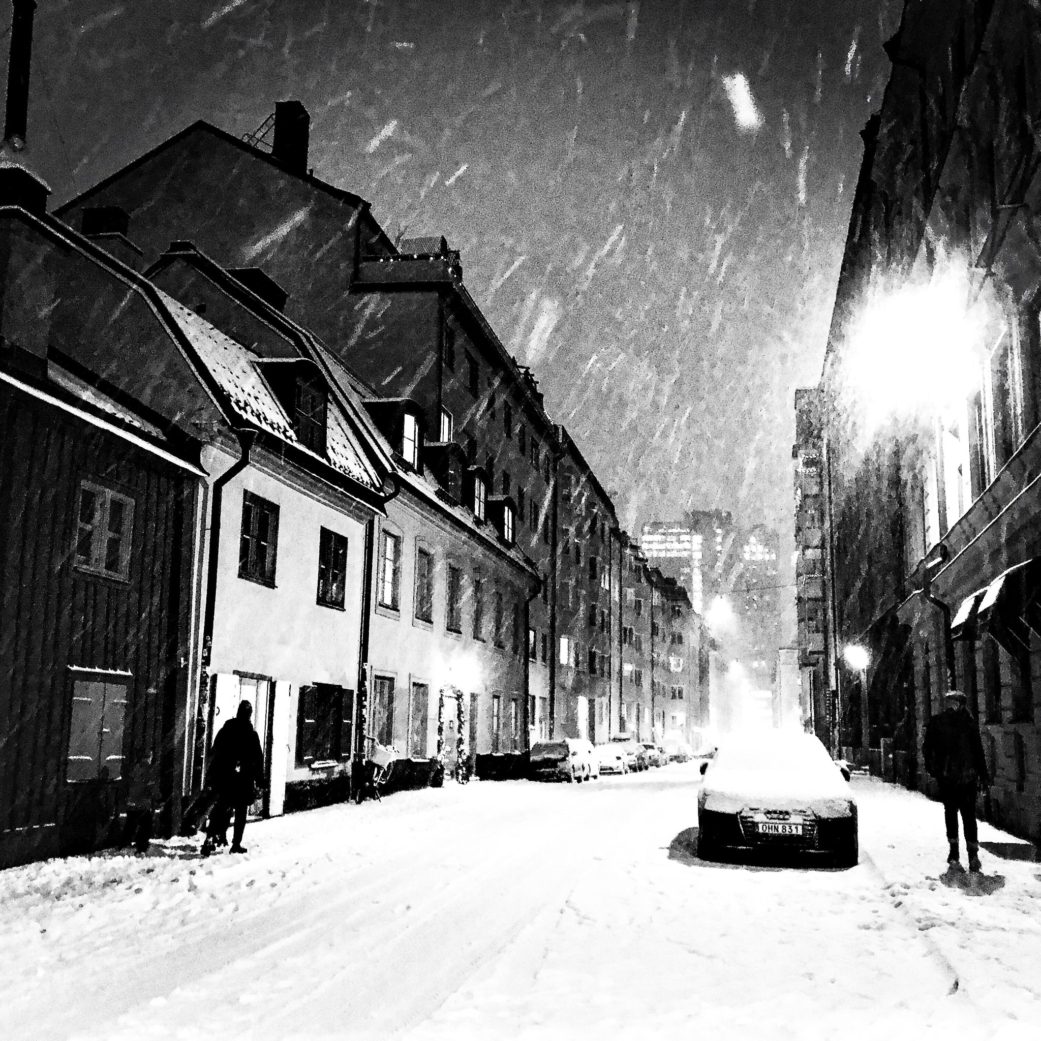 Snöberättelse, Bondegatan