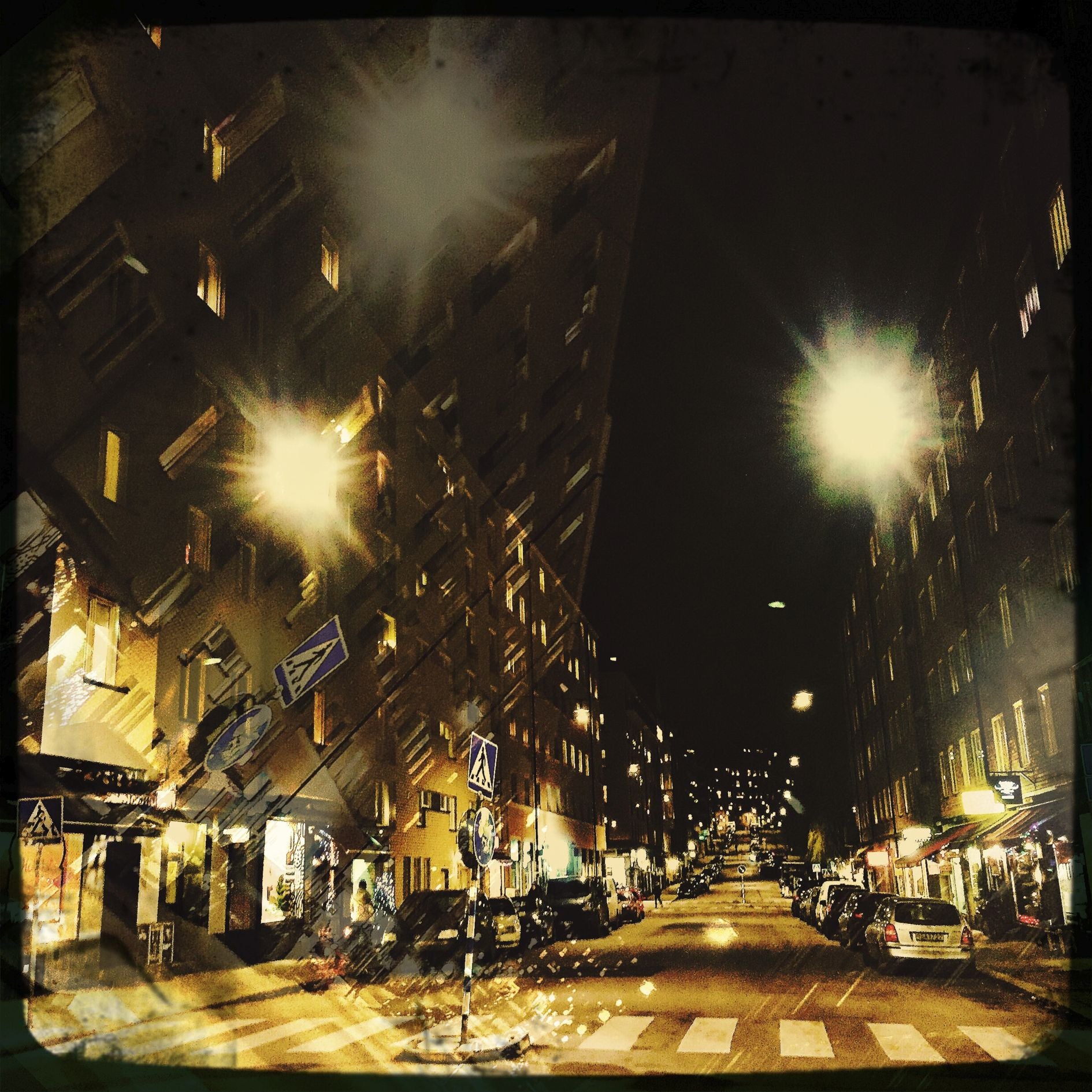Nightlights at Skånegatan 30 x 30