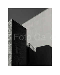 Brick house and shadow