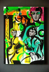 Audition (100 cm x 70 cm)