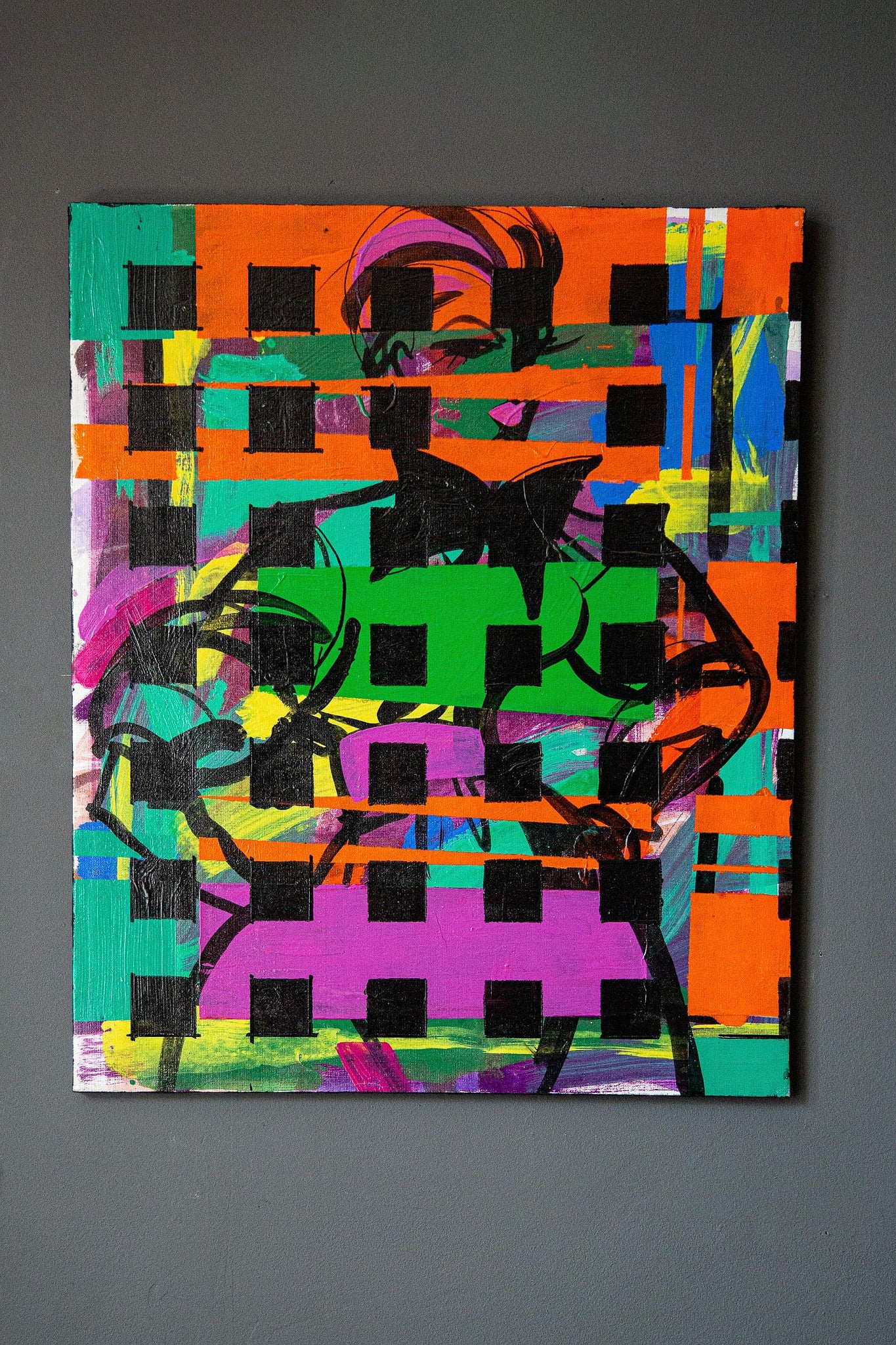 Checkered (60 cm x 73 cm)