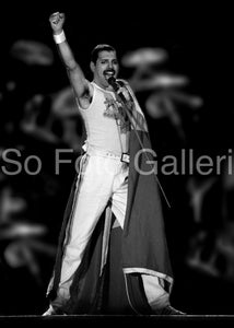 Freddie Mercury Queen Råsunda Stockholm Sweden 1986