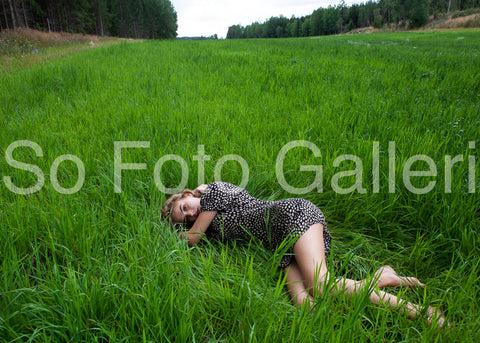 Hiding in the grass (Uppland, Sweden)