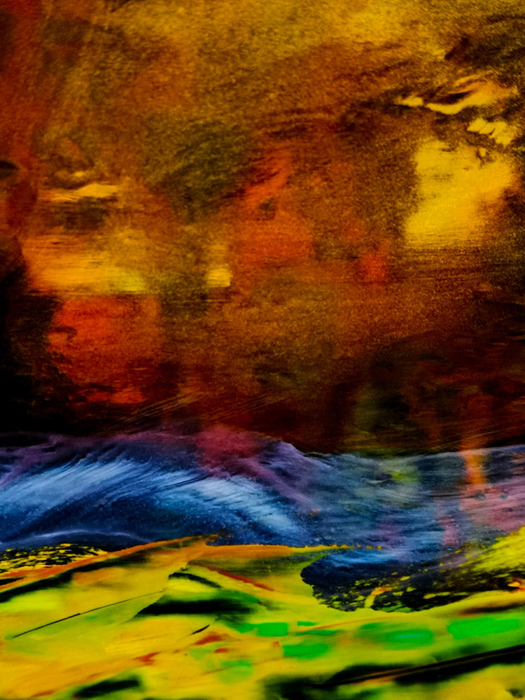 Wild running river