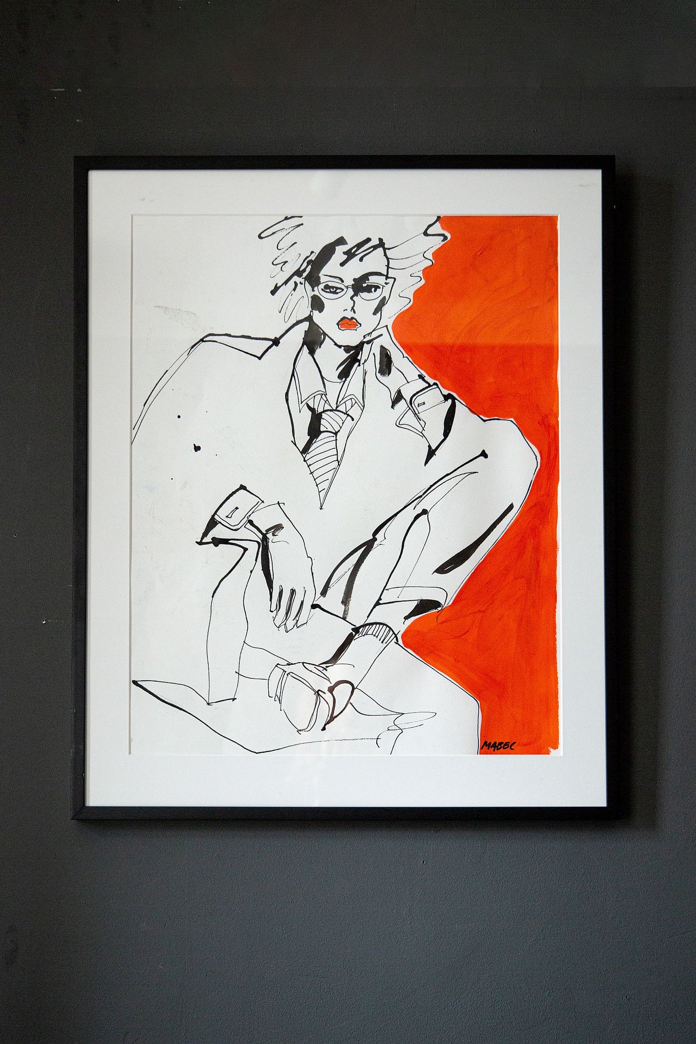 Why not (62 cm x 77 cm)