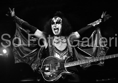 Gene Simmons Kiss Globen Stockholm Sweden 1996