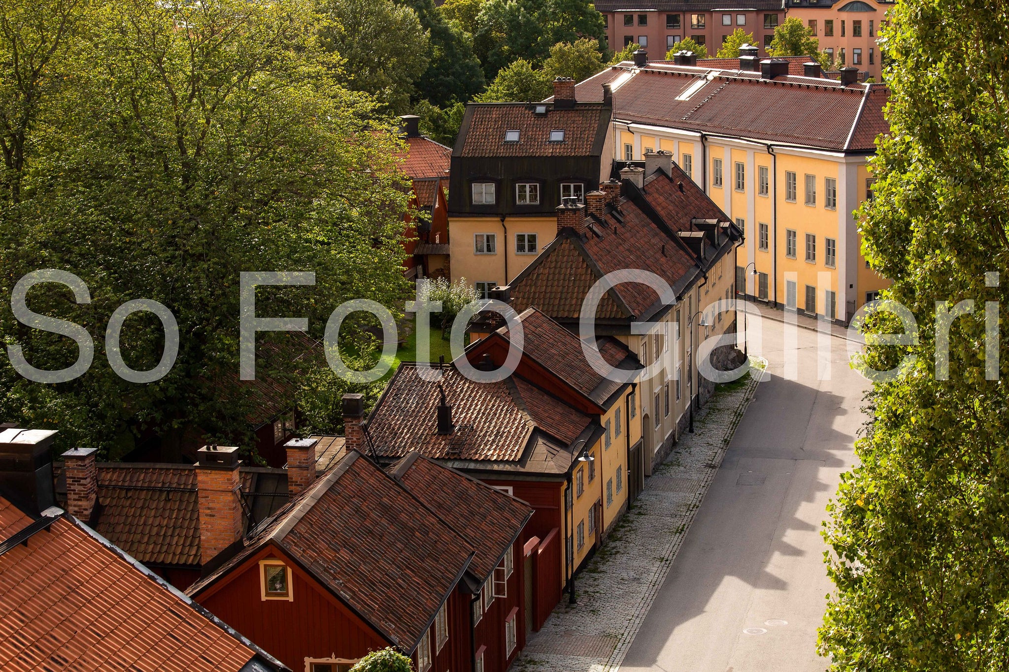 Roofs of Nytorget (Stockholm)