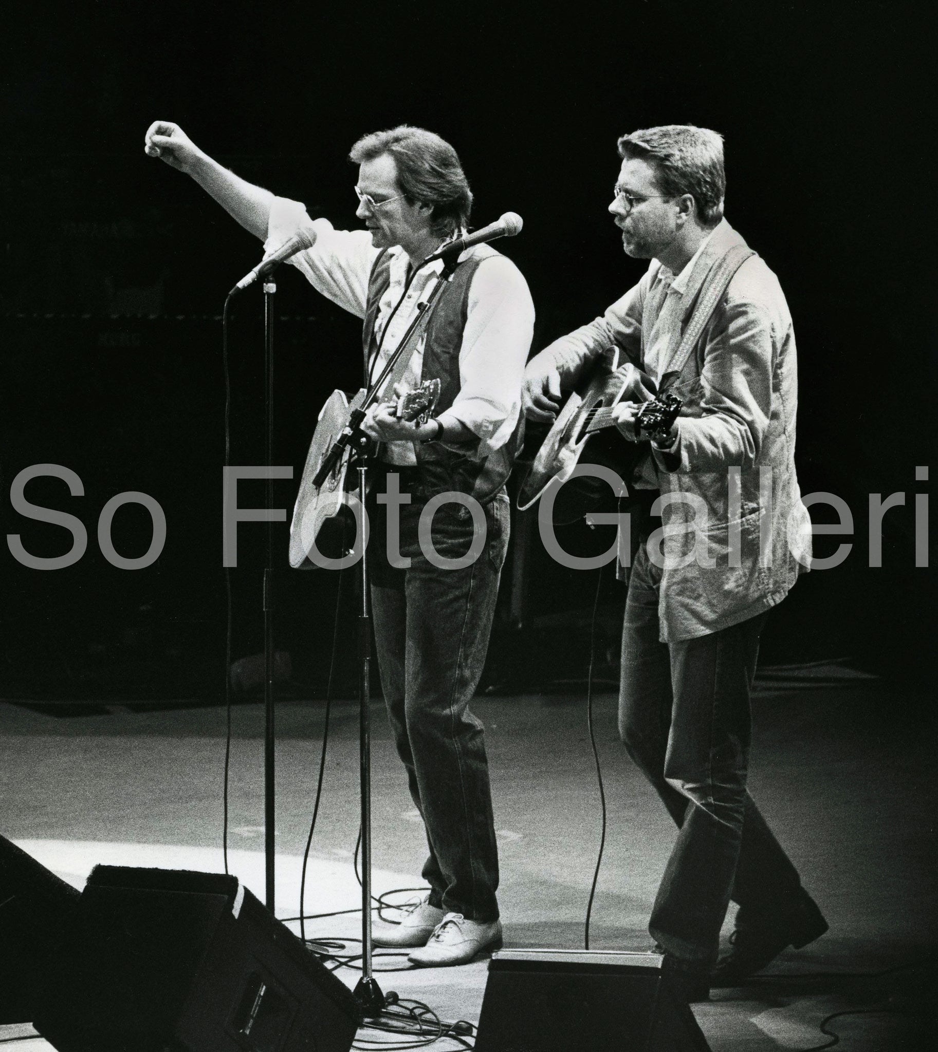 Mikael Wiehe / Björn Afzelius Stödgala för Nicaragua 1987